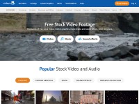 Desktop screenshot for videvo.net
