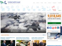 Desktop screenshot for unitedwithisrael.org