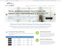 Desktop screenshot for swishmail.com