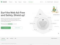 Desktop screenshot for adguard.com