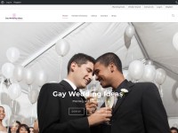 Desktop screenshot for gayweddingideas.net