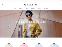 Desktop screenshot for gealite.com