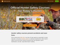 Desktop screenshot for hunter-ed.com