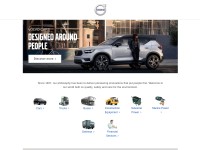Desktop screenshot for volvo.com