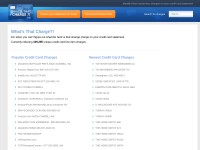 Desktop screenshot for whatsthatcharge.com