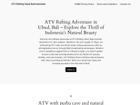 Desktop screenshot for atvraftingubud.com