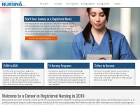 Desktop screenshot for registerednursing.org