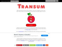 Desktop screenshot for transum.org