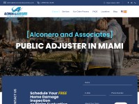 Desktop screenshot for alconeroandassociatespublicadjusters.com
