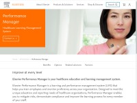 Desktop screenshot for elsevierperformancemanager.com