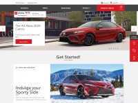 Desktop screenshot for buyatoyota.com