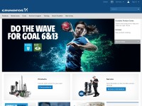 Desktop screenshot for grundfos.com
