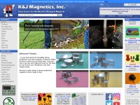 Desktop screenshot for kjmagnetics.com