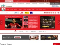 Desktop screenshot for liverpoolfc.com