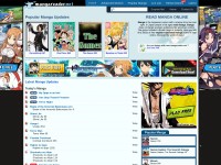 Desktop screenshot for mangareader.net