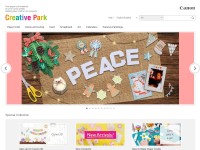 Desktop screenshot for creativepark.canon