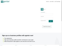 Desktop screenshot for agenter.com