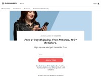 Desktop screenshot for shoprunner.com