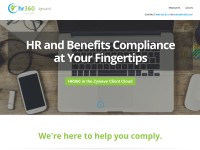 Desktop screenshot for hr360.com