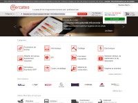 Desktop screenshot for mercateo.fr