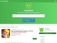 Desktop screenshot for happymod.com
