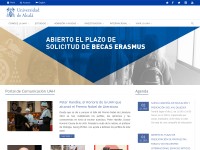 Desktop screenshot for uah.es