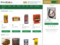 Desktop screenshot for cajungrocer.com