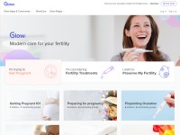 Desktop screenshot for glowing.com