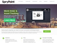 Desktop screenshot for sprypoint.com