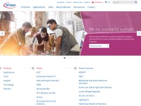 Desktop screenshot for infineon.com