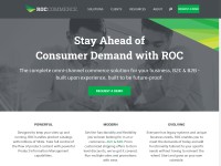 Desktop screenshot for roccommerce.net