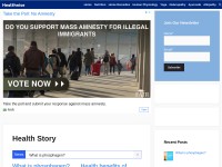 Desktop screenshot for healthnise.com
