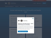 Desktop screenshot for vets.gov