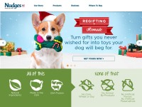 Desktop screenshot for nudgesdogtreats.com