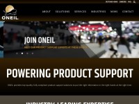 Desktop screenshot for oneil.com