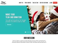 Desktop screenshot for moveforhunger.org