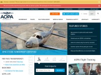 Desktop screenshot for aopa.org