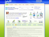 Desktop screenshot for linkytools.com