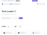 Desktop screenshot for techleadsit.com