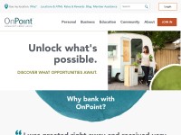 Desktop screenshot for onpointcu.com