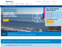 Desktop screenshot for medtronicdiabetes.com