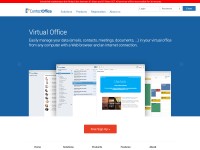 Desktop screenshot for contactoffice.com