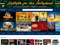 Desktop screenshot for oeticket.com