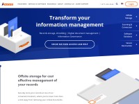 Desktop screenshot for archivesystems.com
