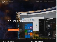 Desktop screenshot for vrdesktop.net