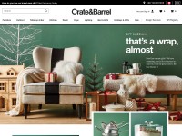 Desktop screenshot for crateandbarrel.ca