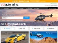 Desktop screenshot for adrenaline.com