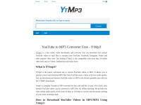 Desktop screenshot for ytmp3.download