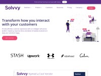 Desktop screenshot for solvvy.com