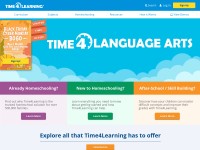 Desktop screenshot for time4learning.com